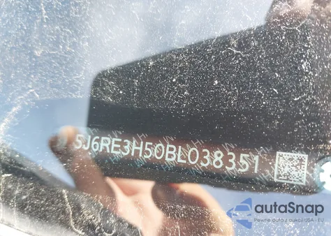 2011 Honda Cr-V Ex z USA, uszkodzony, nr VIN 5J6RE3H50BL038351